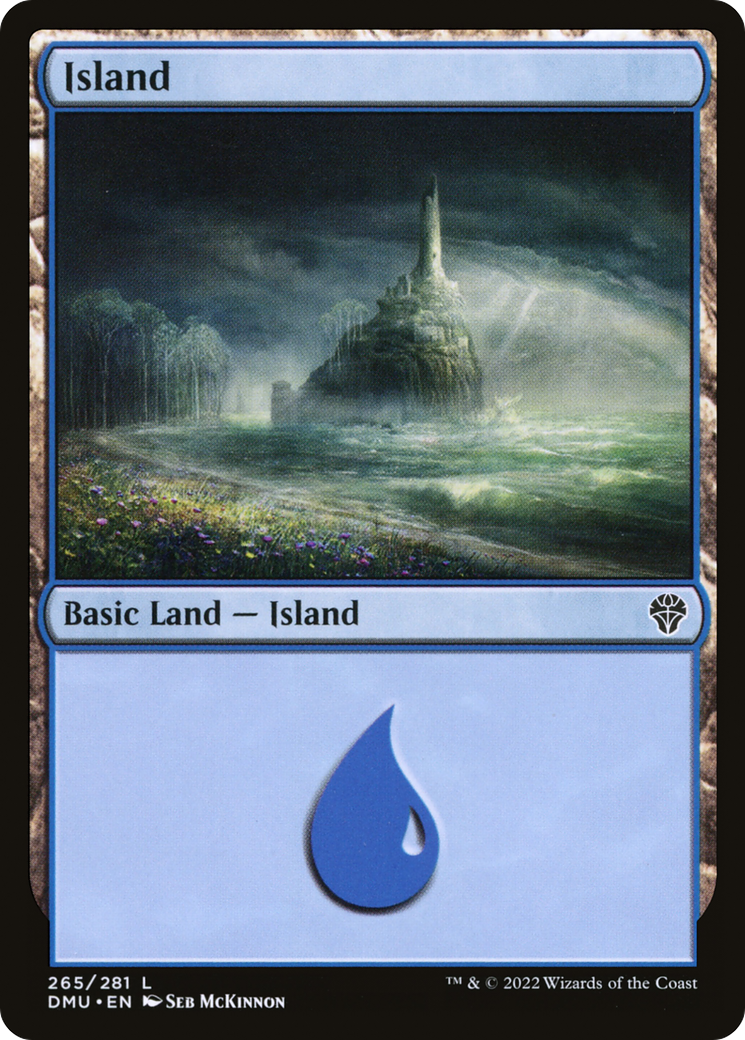 Island (DMU-265) - Dominaria United - Premium MTG Single from Wizards of the Coast - Just $0.08! Shop now at Game Crave Tournament Store