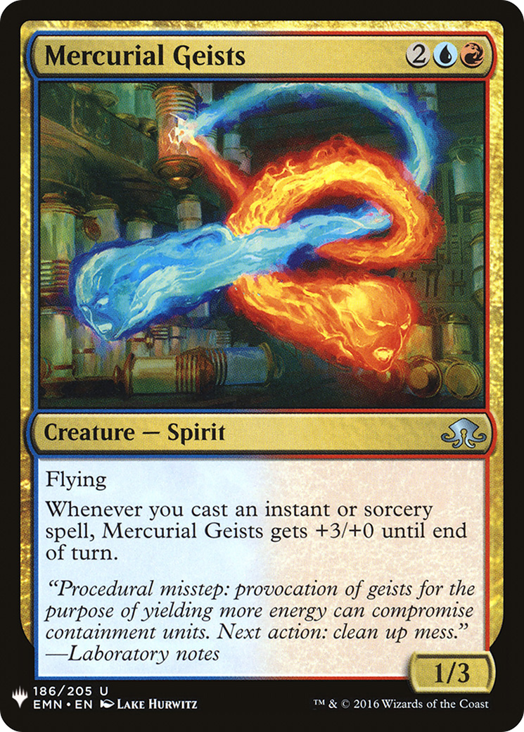 Mercurial Geists (MB1-1454) - Mystery Booster - Premium MTG Single from Wizards of the Coast - Just $0.08! Shop now at Game Crave Tournament Store