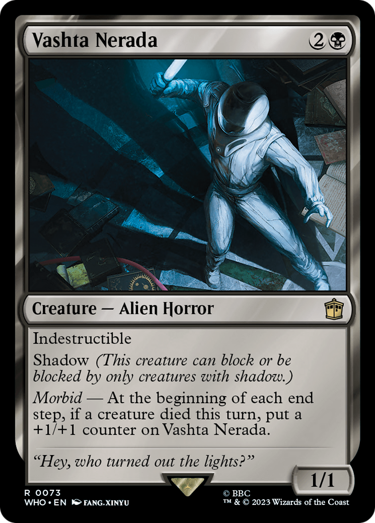 Vashta Nerada (WHO-073) - Doctor Who - Premium MTG Single from Wizards of the Coast - Just $0.22! Shop now at Game Crave Tournament Store