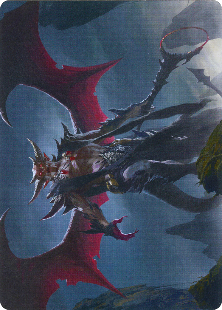 Taborax, Hope's Demise // Taborax, Hope's Demise (AZNR-063) - Zendikar Rising Art Series (Borderless) Foil - Premium MTG Single from Wizards of the Coast - Just $0! Shop now at Game Crave Tournament Store