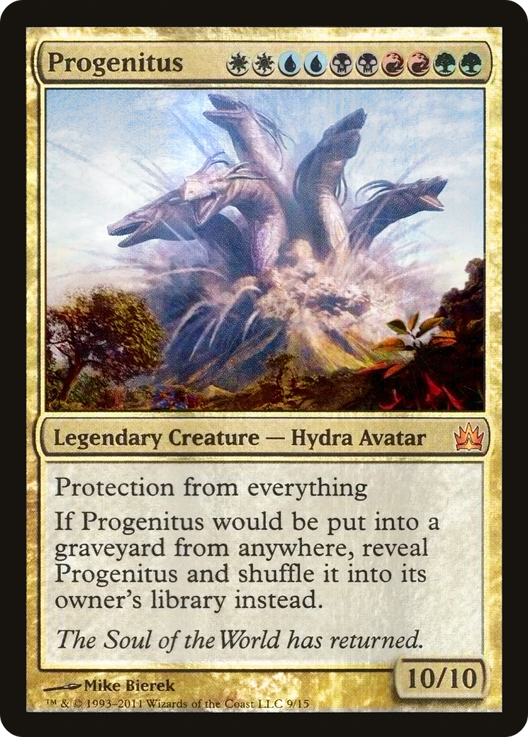 Progenitus (V11-009) - From the Vault: Legends Foil - Premium MTG Single from Wizards of the Coast - Just $6.98! Shop now at Game Crave Tournament Store