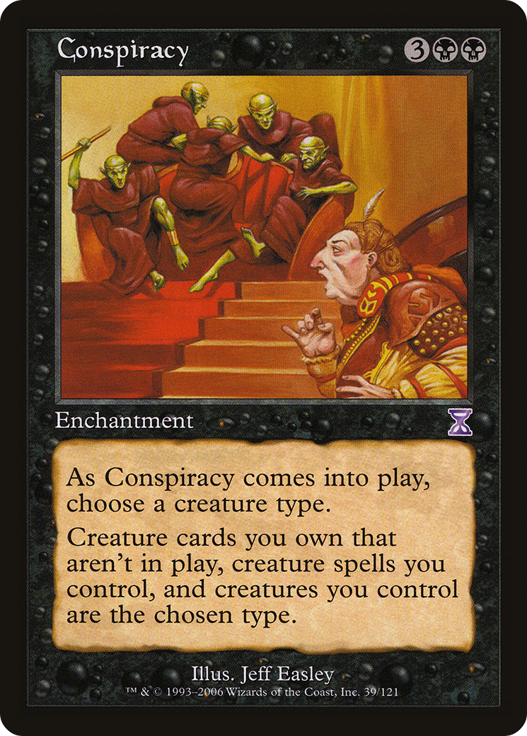 Conspiracy (TSB-039) - Time Spiral Timeshifted Foil - Premium MTG Single from Wizards of the Coast - Just $9.36! Shop now at Game Crave Tournament Store