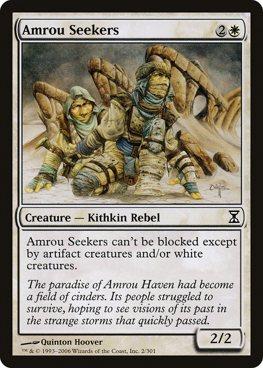 Amrou Seekers (TSP-002) - Time Spiral Foil - Premium MTG Single from Wizards of the Coast - Just $0.28! Shop now at Game Crave Tournament Store
