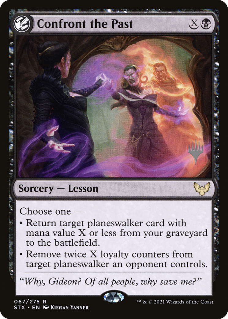 Confront the Past (PSTX-67P) - Strixhaven: School of Mages Promos: (lesson) - Premium MTG Single from Wizards of the Coast - Just $0.25! Shop now at Game Crave Tournament Store