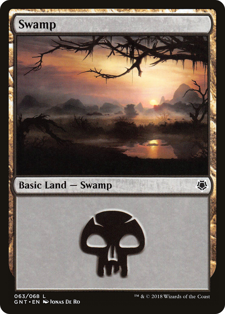 Swamp (GNT-063) - Game Night - Premium MTG Single from Wizards of the Coast - Just $0.25! Shop now at Game Crave Tournament Store