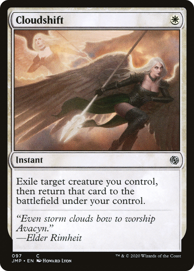 Cloudshift (JMP-097) - Jumpstart - Premium MTG Single from Wizards of the Coast - Just $0.43! Shop now at Game Crave Tournament Store