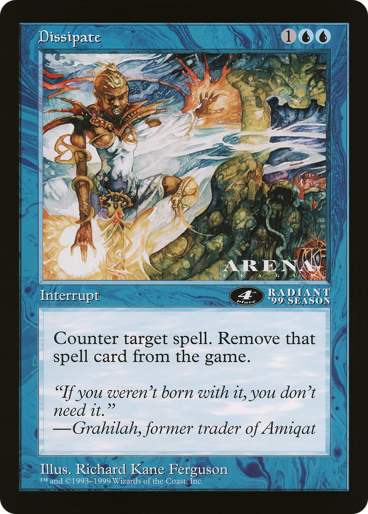 Dissipate (OLEP-082) - Oversized League Prizes - Premium MTG Single from Wizards of the Coast - Just $0! Shop now at Game Crave Tournament Store