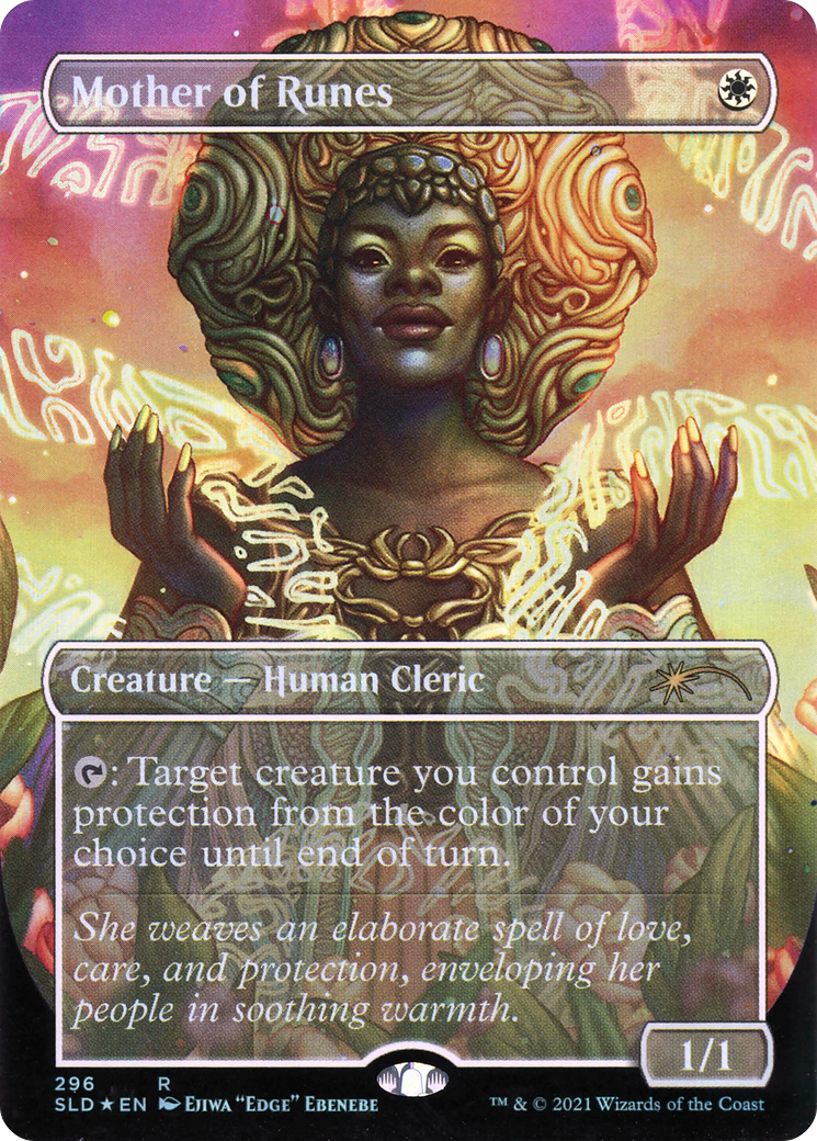 Mother of Runes (SLD-296) - Secret Lair Drop (Borderless) Foil - Premium MTG Single from Wizards of the Coast - Just $2.04! Shop now at Game Crave Tournament Store