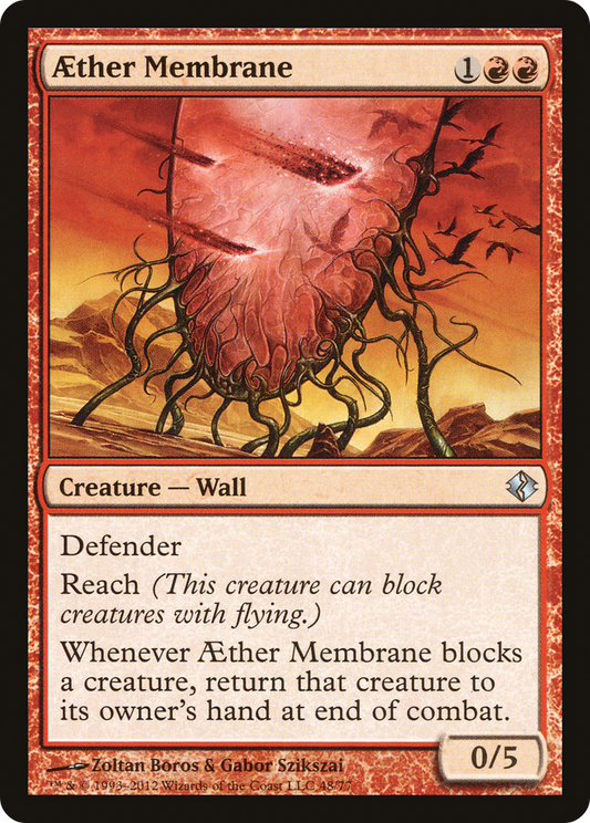 Aether Membrane (DDI-048) - Duel Decks: Venser vs. Koth - Premium MTG Single from Wizards of the Coast - Just $0.13! Shop now at Game Crave Tournament Store