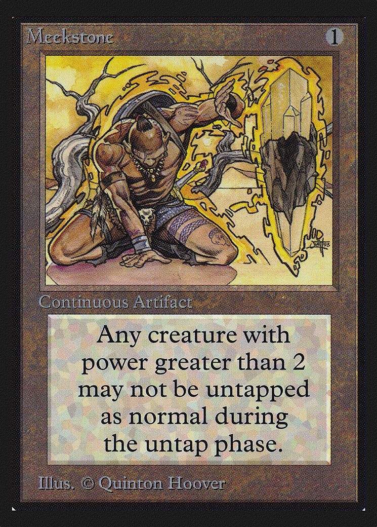 Meekstone (CED-261) - Collectors' Edition - Premium MTG Single from Wizards of the Coast - Just $14.04! Shop now at Game Crave Tournament Store