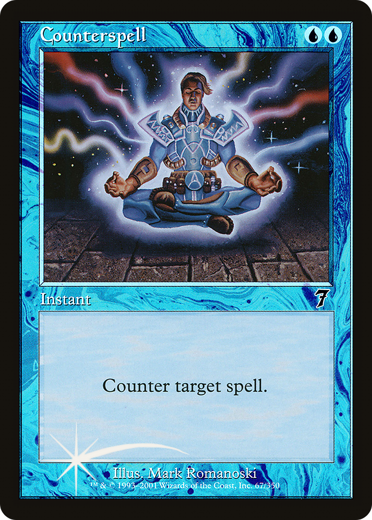Counterspell (7ED-67★) - Seventh Edition Foil - Premium MTG Single from Wizards of the Coast - Just $40.79! Shop now at Game Crave Tournament Store