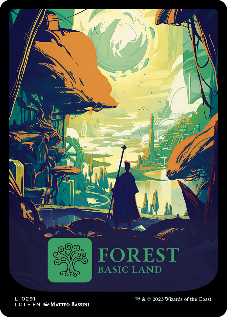 Forest (LCI-291) - The Lost Caverns of Ixalan Foil - Premium MTG Single from Wizards of the Coast - Just $0.70! Shop now at Game Crave Tournament Store