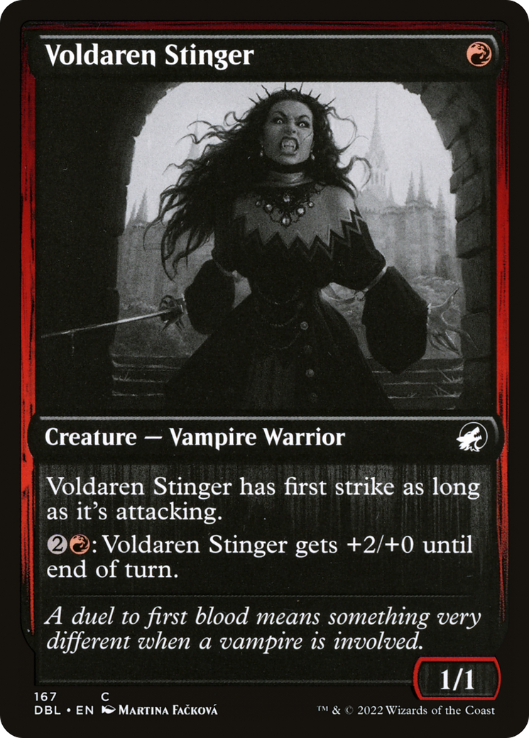 Voldaren Stinger (DBL-167) - Innistrad: Double Feature - Premium MTG Single from Wizards of the Coast - Just $0.08! Shop now at Game Crave Tournament Store