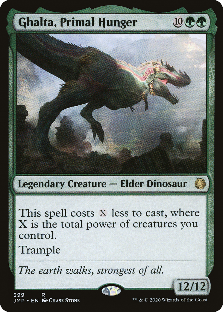 Ghalta, Primal Hunger (JMP-399) - Jumpstart - Premium MTG Single from Wizards of the Coast - Just $0.13! Shop now at Game Crave Tournament Store