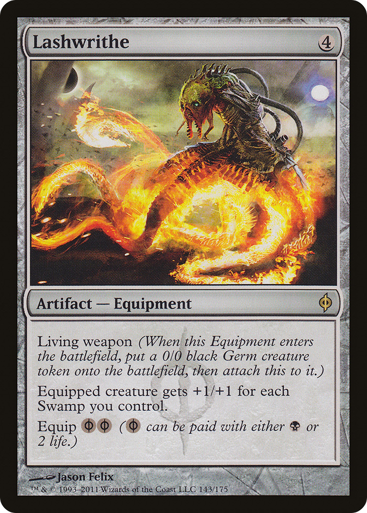 Lashwrithe (NPH-143) - New Phyrexia - Premium MTG Single from Wizards of the Coast - Just $0.56! Shop now at Game Crave Tournament Store