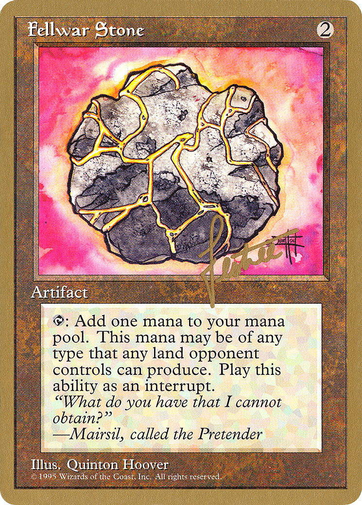 Fellwar Stone (PTC-BL319) - Pro Tour Collector Set - Premium MTG Single from Wizards of the Coast - Just $0.55! Shop now at Game Crave Tournament Store