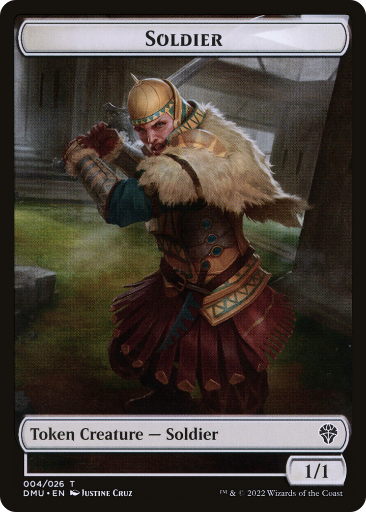 Soldier (TDMU-004) - Dominaria United Tokens - Premium MTG Single from Wizards of the Coast - Just $0.08! Shop now at Game Crave Tournament Store
