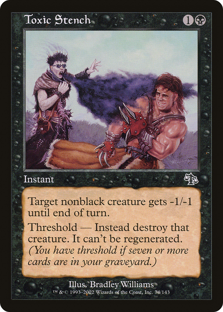 Toxic Stench (JUD-074) - Judgment - Premium MTG Single from Wizards of the Coast - Just $0.08! Shop now at Game Crave Tournament Store