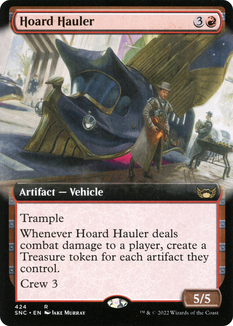 Hoard Hauler (SNC-424) - Streets of New Capenna: (Extended Art) - Premium MTG Single from Wizards of the Coast - Just $0.10! Shop now at Game Crave Tournament Store
