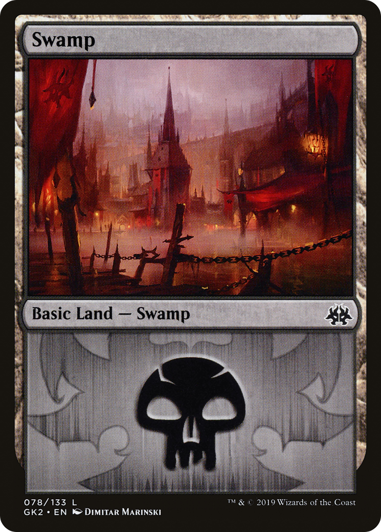 Swamp (GK2-078) - RNA Guild Kit - Premium MTG Single from Wizards of the Coast - Just $0.52! Shop now at Game Crave Tournament Store
