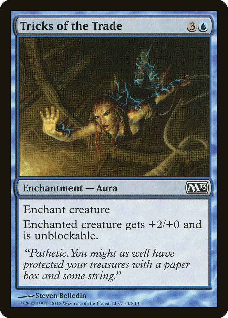 Tricks of the Trade (M13-074) - Magic 2013 - Premium MTG Single from Wizards of the Coast - Just $0.08! Shop now at Game Crave Tournament Store