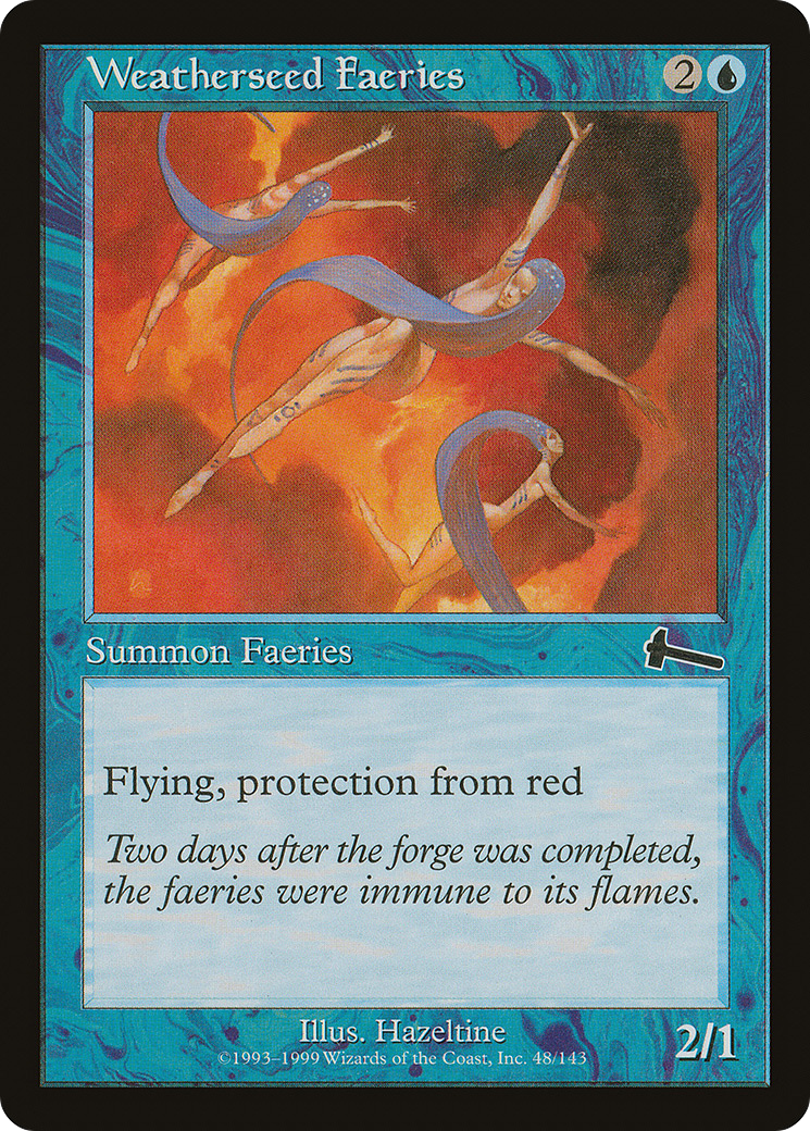 Weatherseed Faeries (ULG-048) - Urza's Legacy - Premium MTG Single from Wizards of the Coast - Just $0.08! Shop now at Game Crave Tournament Store