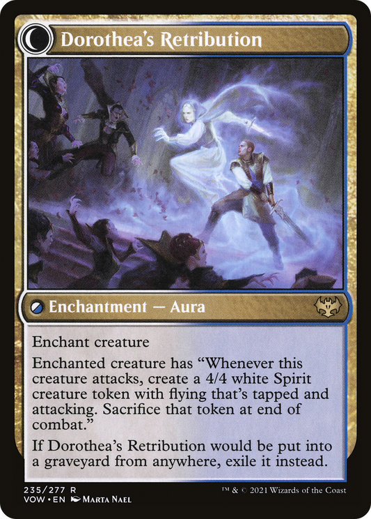Dorothea, Vengeful Victim // Dorothea's Retribution (VOW-235) - Innistrad: Crimson Vow: (Double Faced Transform) - Premium MTG Single from Wizards of the Coast - Just $0.08! Shop now at Game Crave Tournament Store