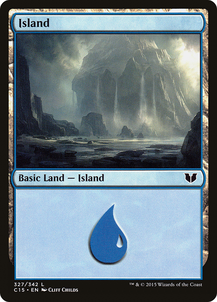 Island (C15-327) - Commander 2015 - Premium MTG Single from Wizards of the Coast - Just $0.08! Shop now at Game Crave Tournament Store