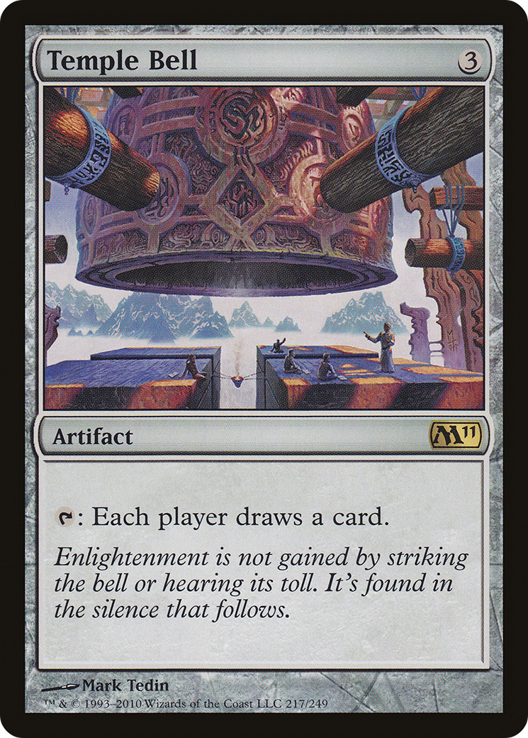 Temple Bell (M11-217) - Magic 2011 - Premium MTG Single from Wizards of the Coast - Just $1.02! Shop now at Game Crave Tournament Store