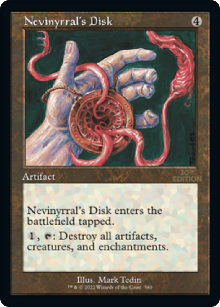 Nevinyrral's Disk (30A-560) - 30th Anniversary Edition - Premium MTG Single from Wizards of the Coast - Just $31.09! Shop now at Game Crave Tournament Store
