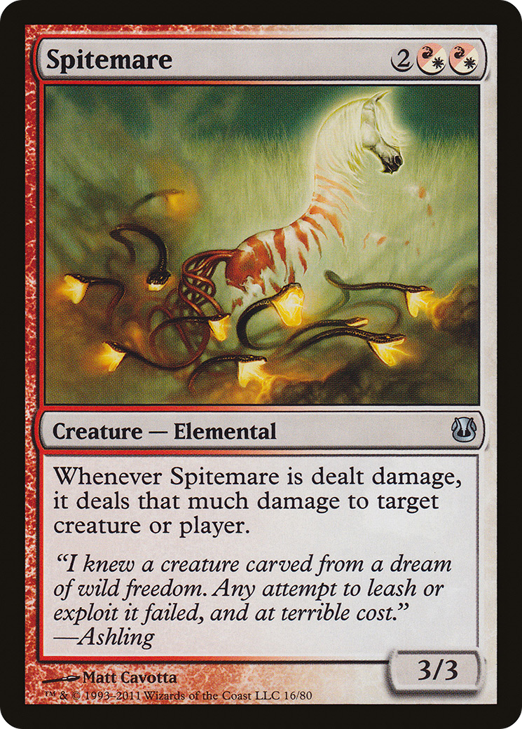 Spitemare (DDH-016) - Duel Decks: Ajani vs. Nicol Bolas - Premium MTG Single from Wizards of the Coast - Just $0.17! Shop now at Game Crave Tournament Store