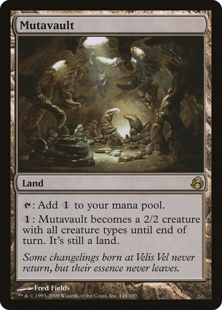 Mutavault (MOR-148) - Morningtide Foil - Premium MTG Single from Wizards of the Coast - Just $13.76! Shop now at Game Crave Tournament Store