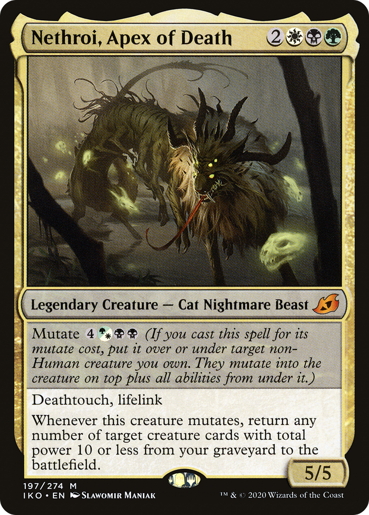 Nethroi, Apex of Death (IKO-197) - Ikoria: Lair of Behemoths - Premium MTG Single from Wizards of the Coast - Just $0.99! Shop now at Game Crave Tournament Store