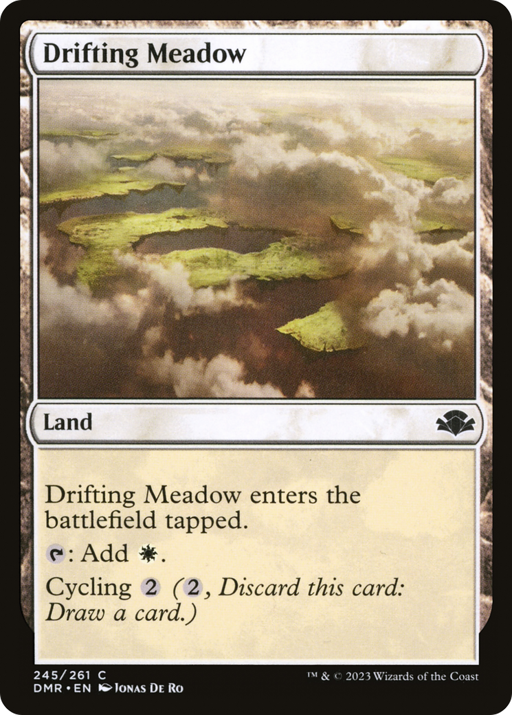 Drifting Meadow (DMR-245) - Dominaria Remastered Foil - Premium MTG Single from Wizards of the Coast - Just $0.25! Shop now at Game Crave Tournament Store