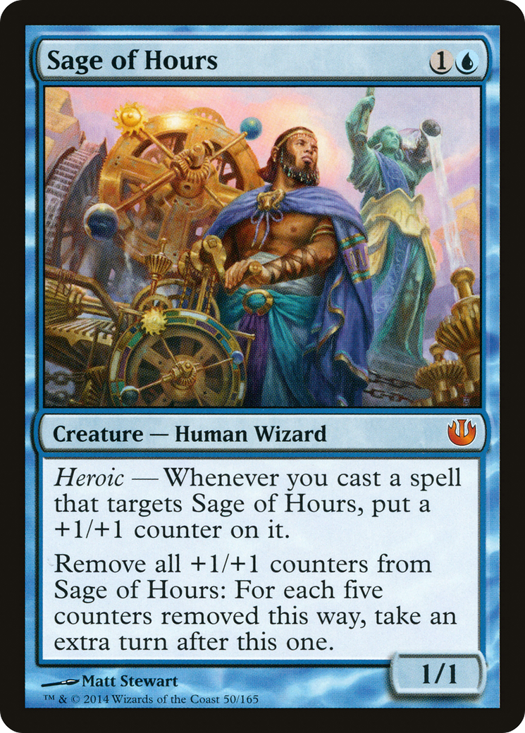 Sage of Hours (JOU-050) - Journey into Nyx Foil - Premium MTG Single from Wizards of the Coast - Just $5.05! Shop now at Game Crave Tournament Store