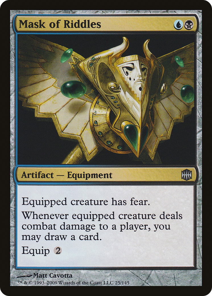 Mask of Riddles (ARB-025) - Alara Reborn - Premium MTG Single from Wizards of the Coast - Just $0.08! Shop now at Game Crave Tournament Store