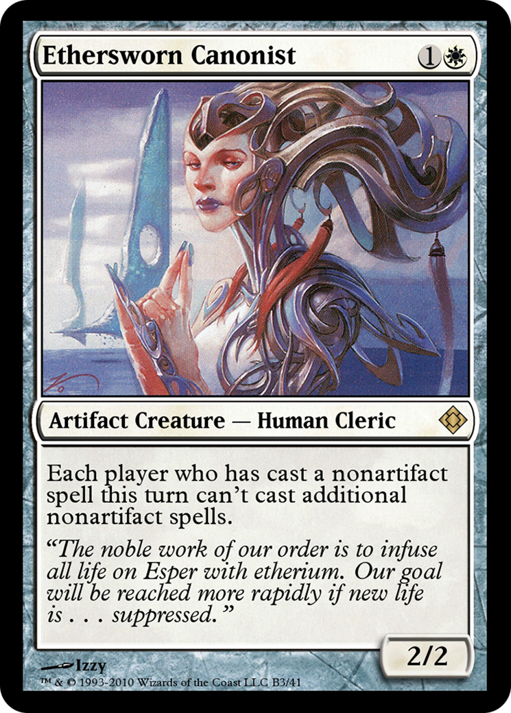 Ethersworn Canonist (TD0-0B3) - Magic Online Theme Decks - Premium MTG Single from Wizards of the Coast - Just $0! Shop now at Game Crave Tournament Store