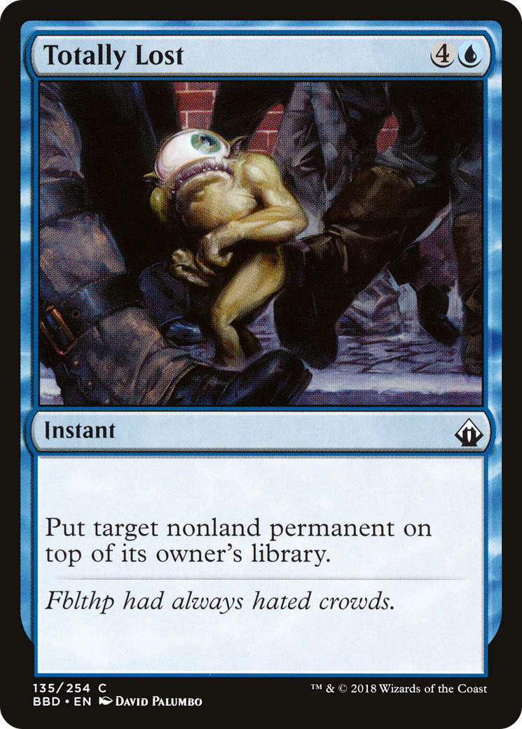 Totally Lost (BBD-135) - Battlebond - Premium MTG Single from Wizards of the Coast - Just $0.08! Shop now at Game Crave Tournament Store
