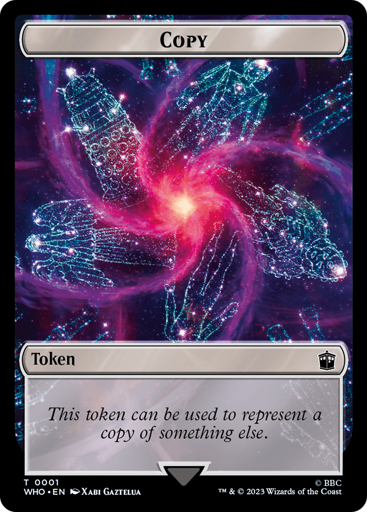 Copy (TWHO-001) - Doctor Who Tokens - Premium MTG Single from Wizards of the Coast - Just $0! Shop now at Game Crave Tournament Store
