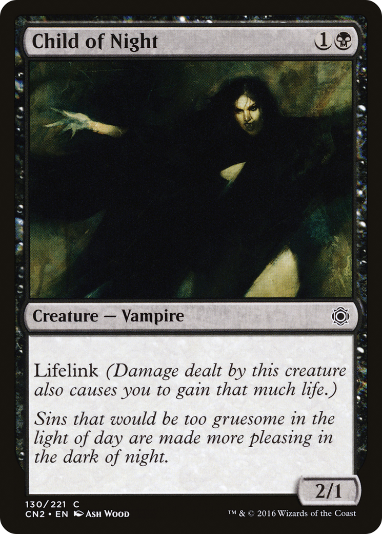 Child of Night (CN2-130) - Conspiracy: Take the Crown - Premium MTG Single from Wizards of the Coast - Just $0.08! Shop now at Game Crave Tournament Store