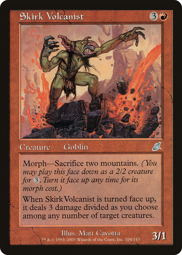 Skirk Volcanist (SCG-104) - Scourge Foil - Premium MTG Single from Wizards of the Coast - Just $0.24! Shop now at Game Crave Tournament Store
