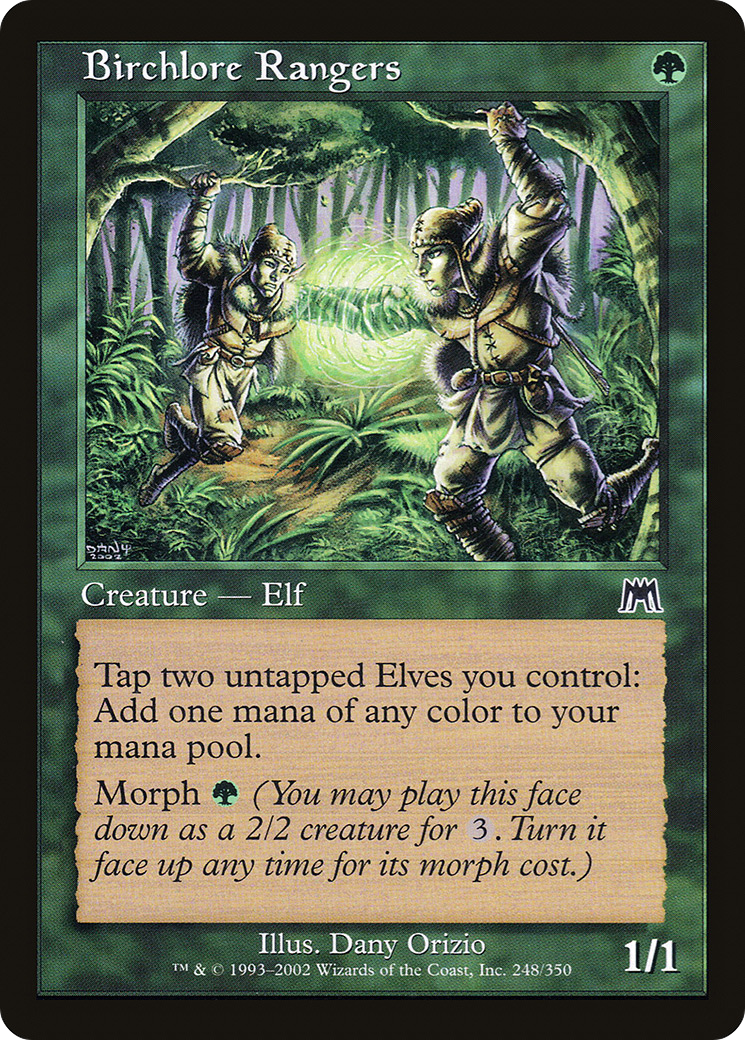 Birchlore Rangers (ONS-248) - Onslaught - Premium MTG Single from Wizards of the Coast - Just $0.23! Shop now at Game Crave Tournament Store