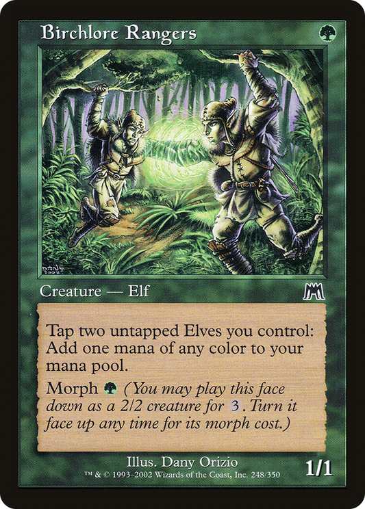 Birchlore Rangers (ONS-248) - Onslaught - Premium MTG Single from Wizards of the Coast - Just $0.23! Shop now at Game Crave Tournament Store