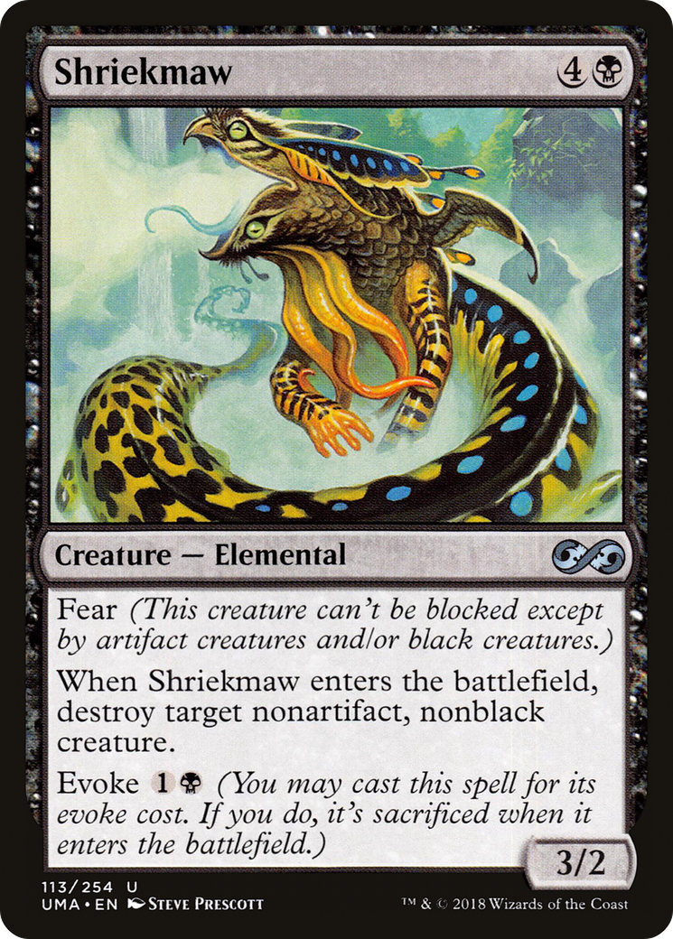 Shriekmaw (UMA-113) - Ultimate Masters - Premium MTG Single from Wizards of the Coast - Just $0.08! Shop now at Game Crave Tournament Store