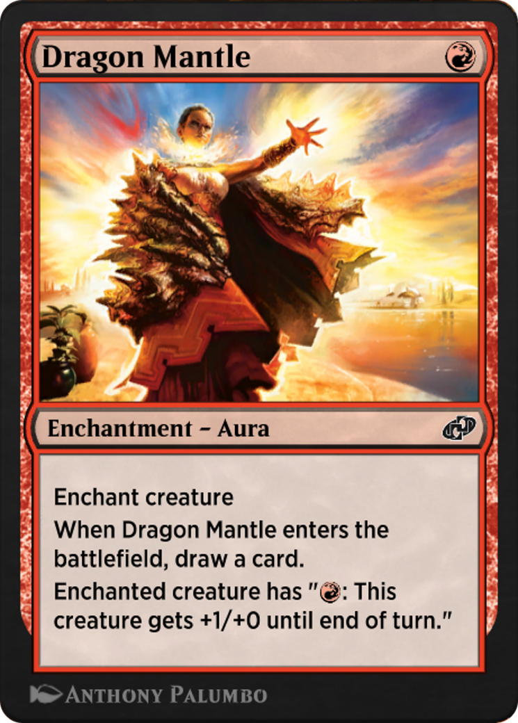 Dragon Mantle (J21-437) - Jumpstart: Historic Horizons - Premium MTG Single from Wizards of the Coast - Just $0! Shop now at Game Crave Tournament Store