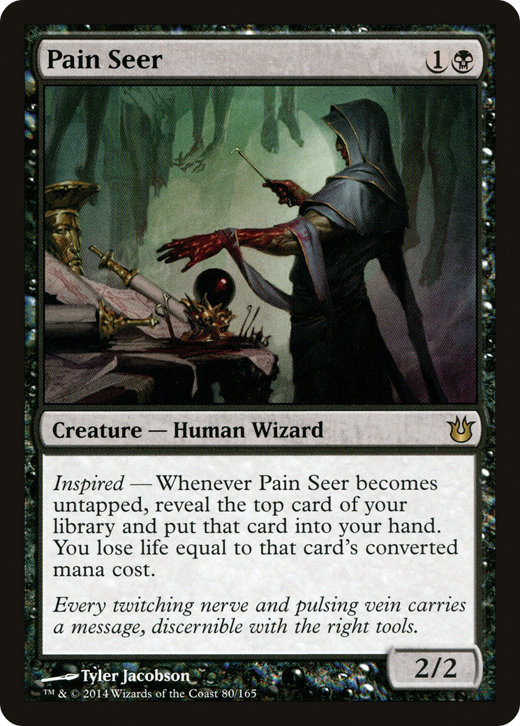 Pain Seer (BNG-080) - Born of the Gods - Premium MTG Single from Wizards of the Coast - Just $0.08! Shop now at Game Crave Tournament Store