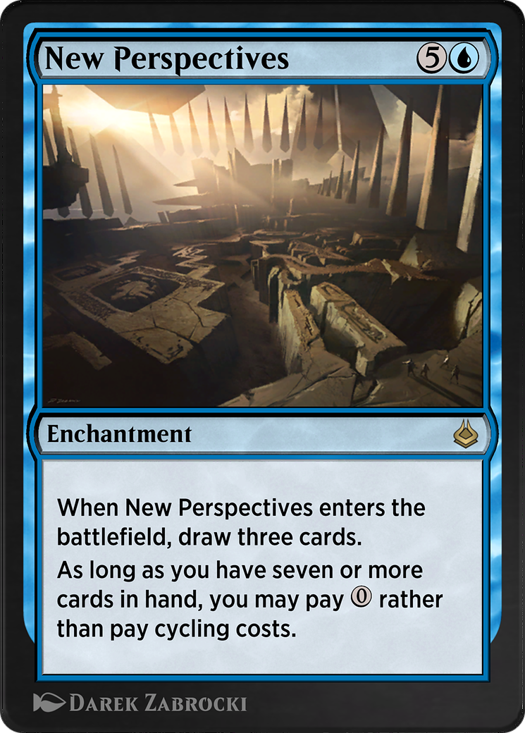 New Perspectives (AKR-070) - Amonkhet Remastered - Premium MTG Single from Wizards of the Coast - Just $0! Shop now at Game Crave Tournament Store