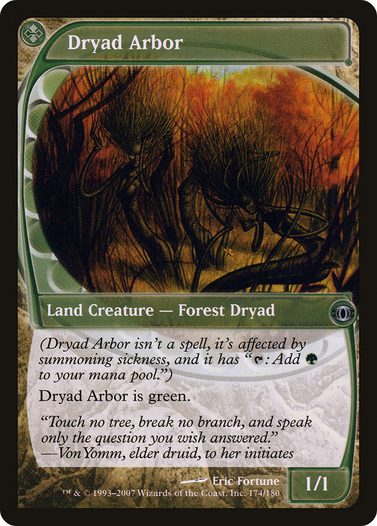 Dryad Arbor (FUT-174) - Future Sight - Premium MTG Single from Wizards of the Coast - Just $1.52! Shop now at Game Crave Tournament Store