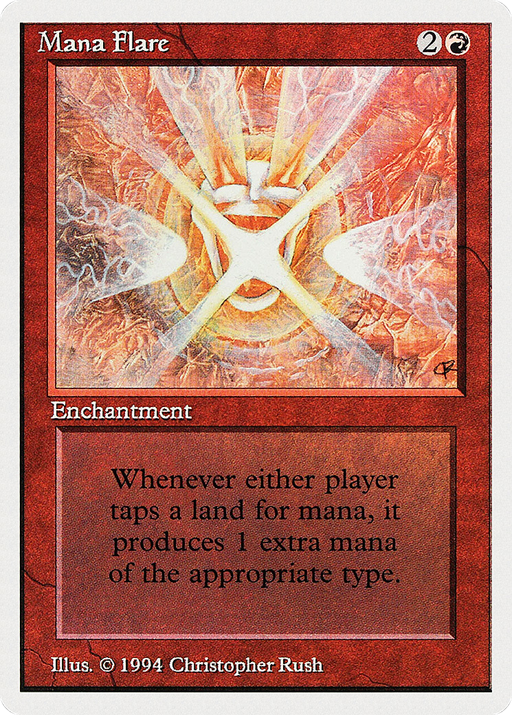 Mana Flare (SUM-164) - Summer Magic / Edgar - Premium MTG Single from Wizards of the Coast - Just $0! Shop now at Game Crave Tournament Store