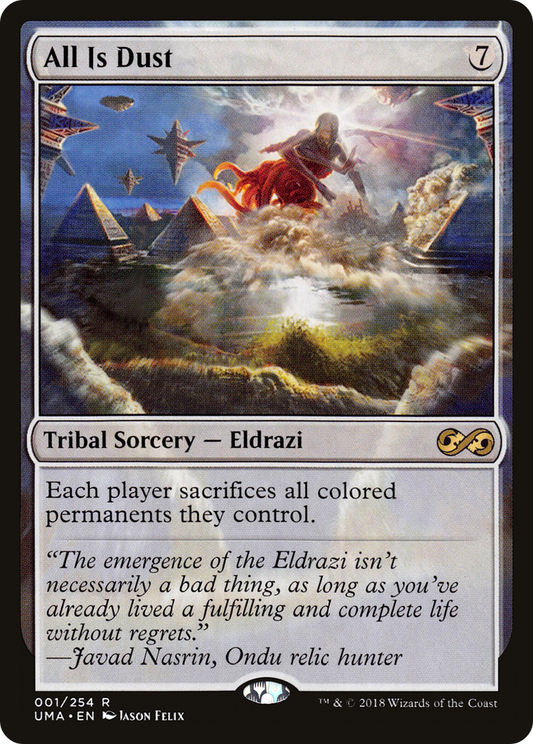 All Is Dust (UMA-001) - Ultimate Masters - Premium MTG Single from Wizards of the Coast - Just $3! Shop now at Game Crave Tournament Store